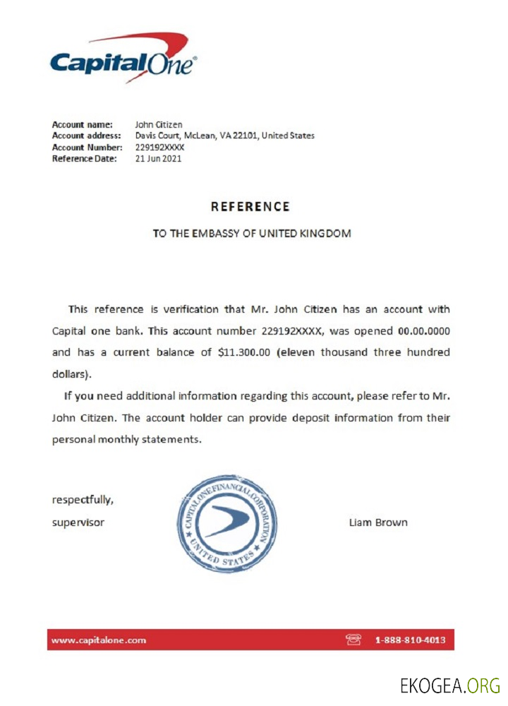 USA , Capital One , référence template USA , Capital One , référence template